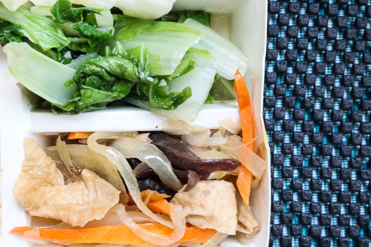 台北內湖 苗栗江記 客家美食 內行必點客家小炒便當