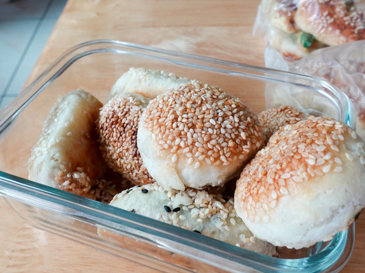 台北 秦小姐豆漿店 新疆肉排燒餅~彷彿在大漠啊