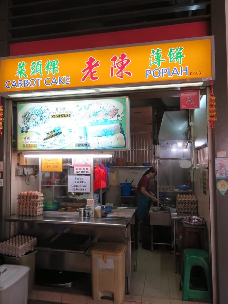 《新加坡》中峇魯市場 Tiong Bahru Market 菜頭粿配釀豆腐 - 第8張圖 Tiong Bahru Market