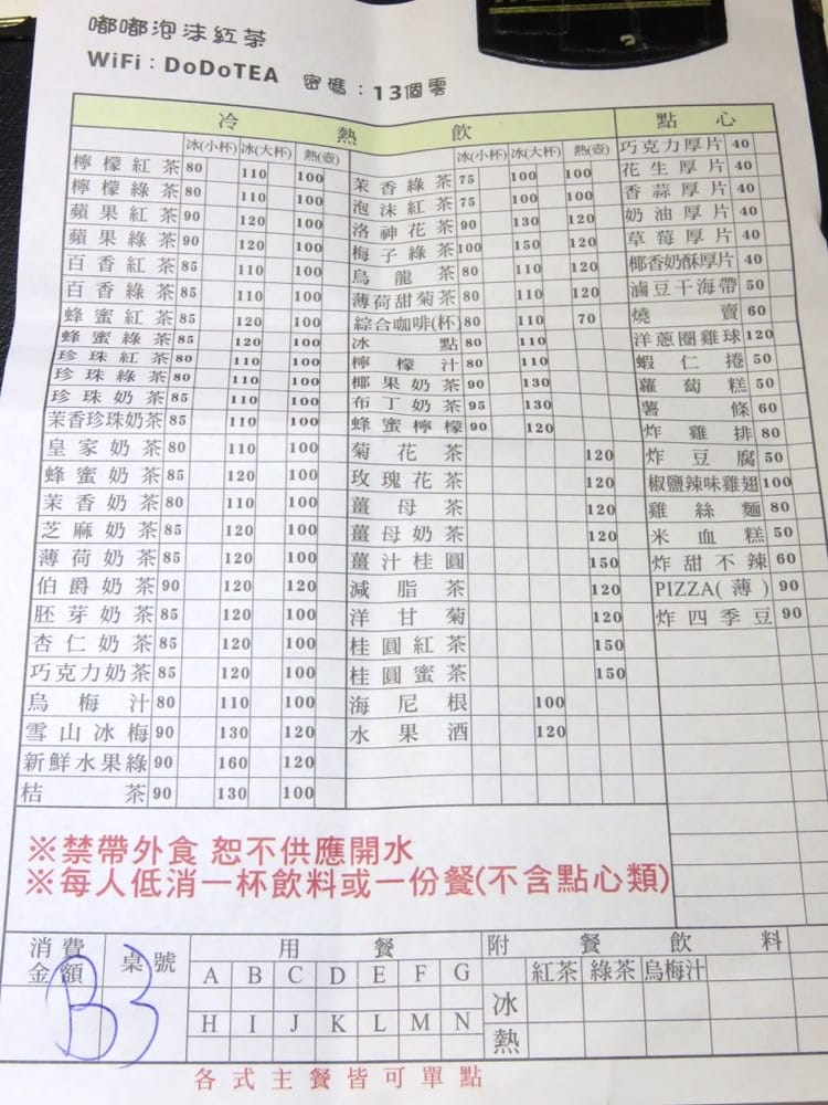嘟嘟泡沫紅茶 dodotea