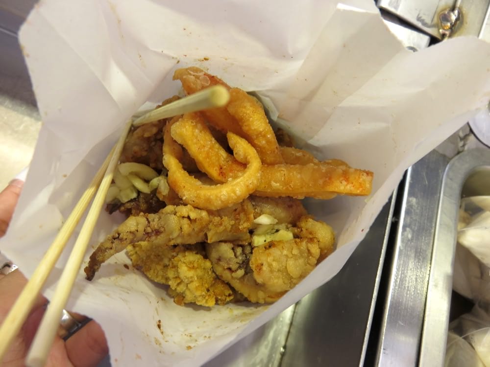 《嘉義》嘉義火車站 車頭火雞肉飯 基隆廟口鹽酥雞 chicken rice & fried chicken - 第1張圖 基隆廟口鹽酥雞