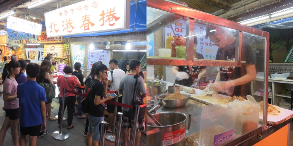 《花蓮夜市》從夜景到東大門夜市一條龍 - 第9張圖 北港春捲