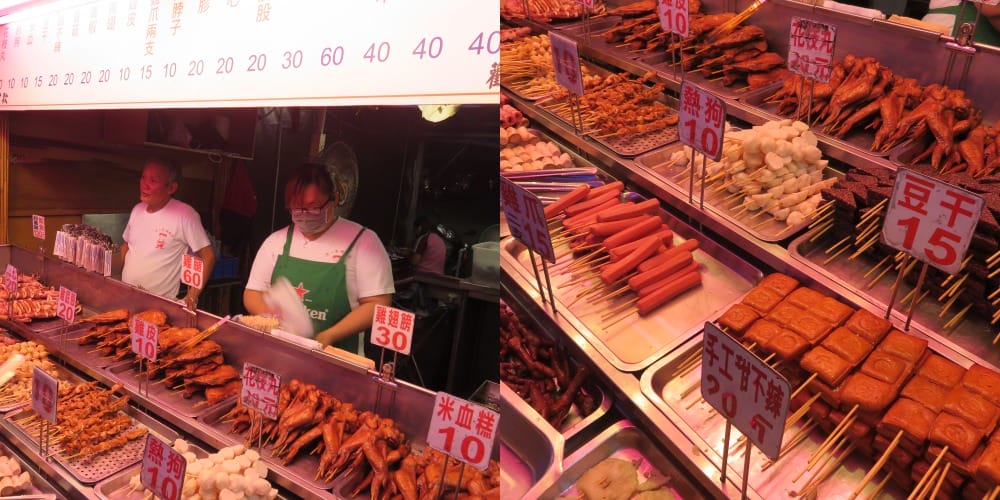 《花蓮夜市》從夜景到東大門夜市一條龍 - 第6張圖 天下第一家烤肉串