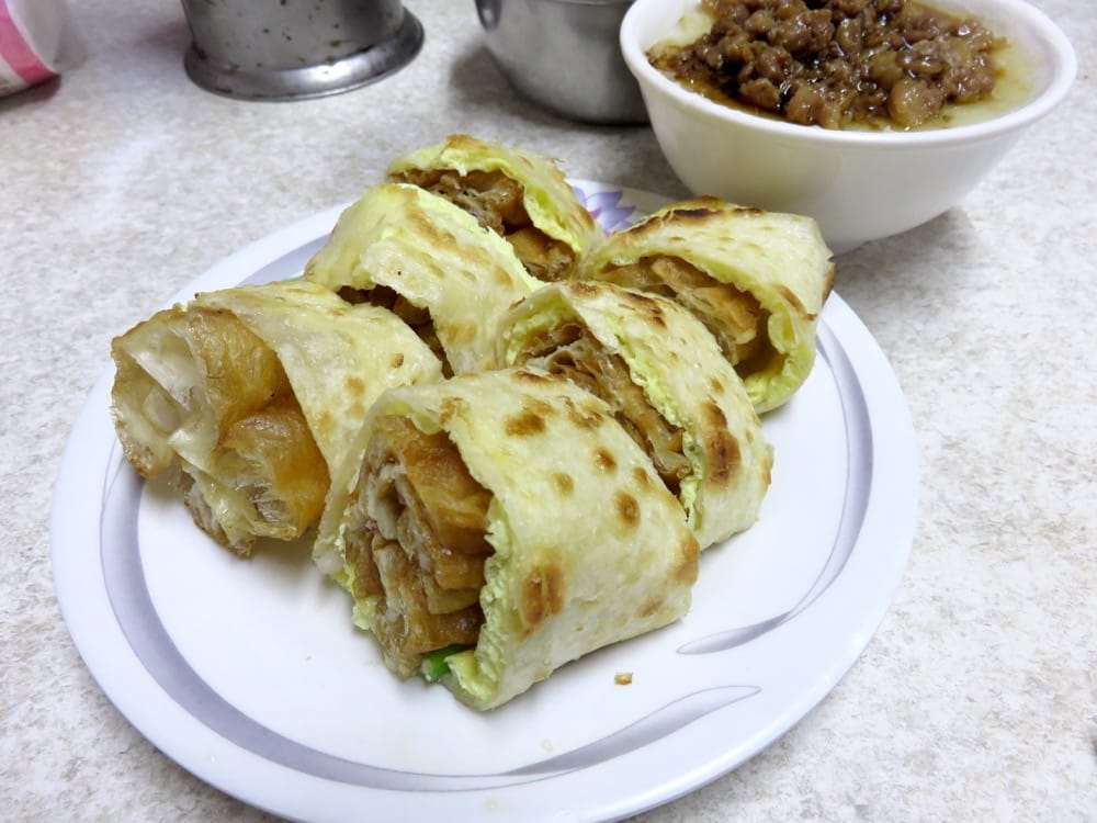 花蓮新港街無名蛋餅