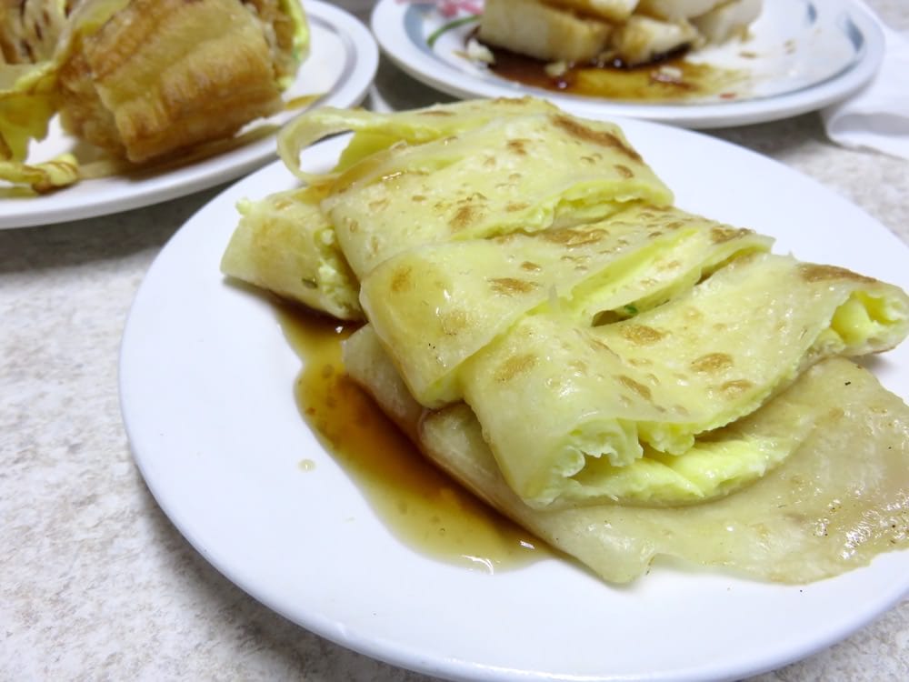 花蓮新港街無名蛋餅