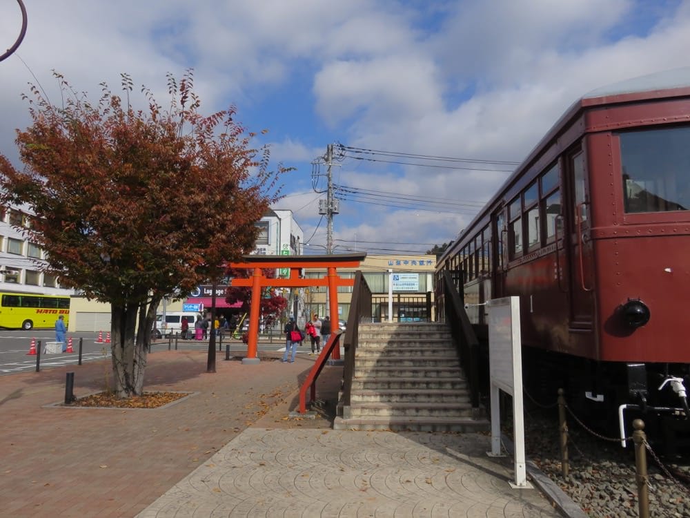 河口湖車站 Kawaguchiko station 喝一杯再走