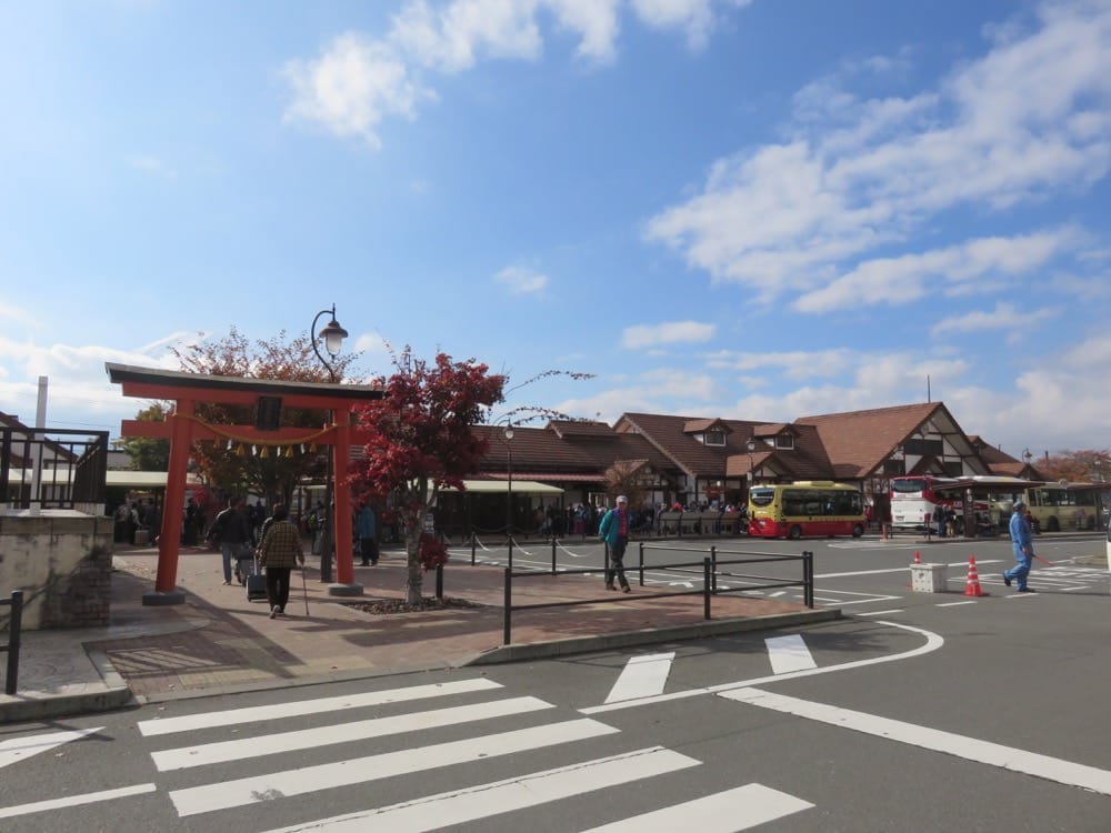 河口湖車站 Kawaguchiko station 喝一杯再走