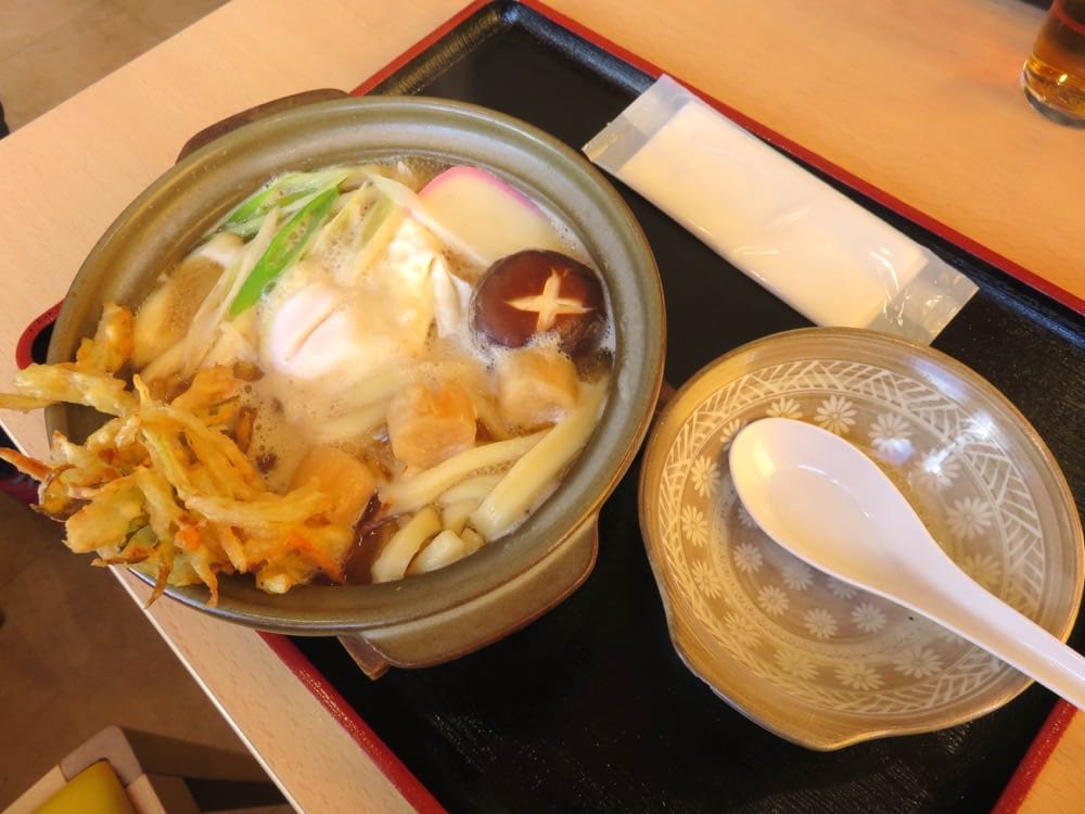 河口湖 道の駅かつやま Restaurant 公路餐廳 山藥泥飯與鍋燒麵的火花