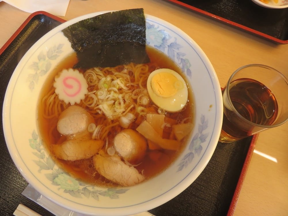 河口湖 道の駅かつやま Restaurant 公路餐廳 山藥泥飯與鍋燒麵的火花