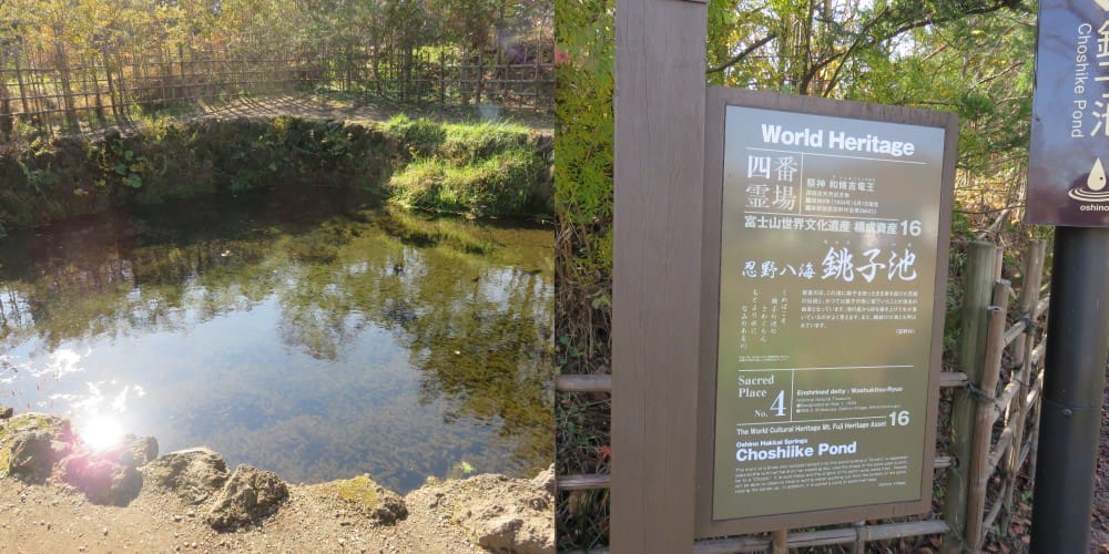 富士五湖 忍野八海 Oshino Hakkai Springs 泉水傳說