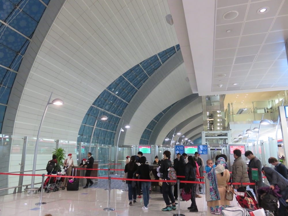 阿聯酋航空歐洲馬德里Emirates搭乘感想 出發