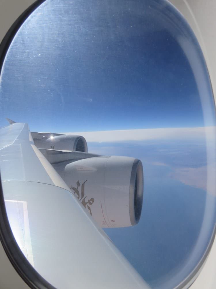 阿聯酋航空歐洲馬德里Emirates搭乘感想 出發