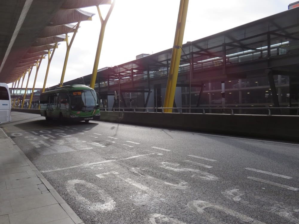 西班牙馬德里機場進市區 – 機場巴士(新地鐵T10 Multi卡可重複使用加值