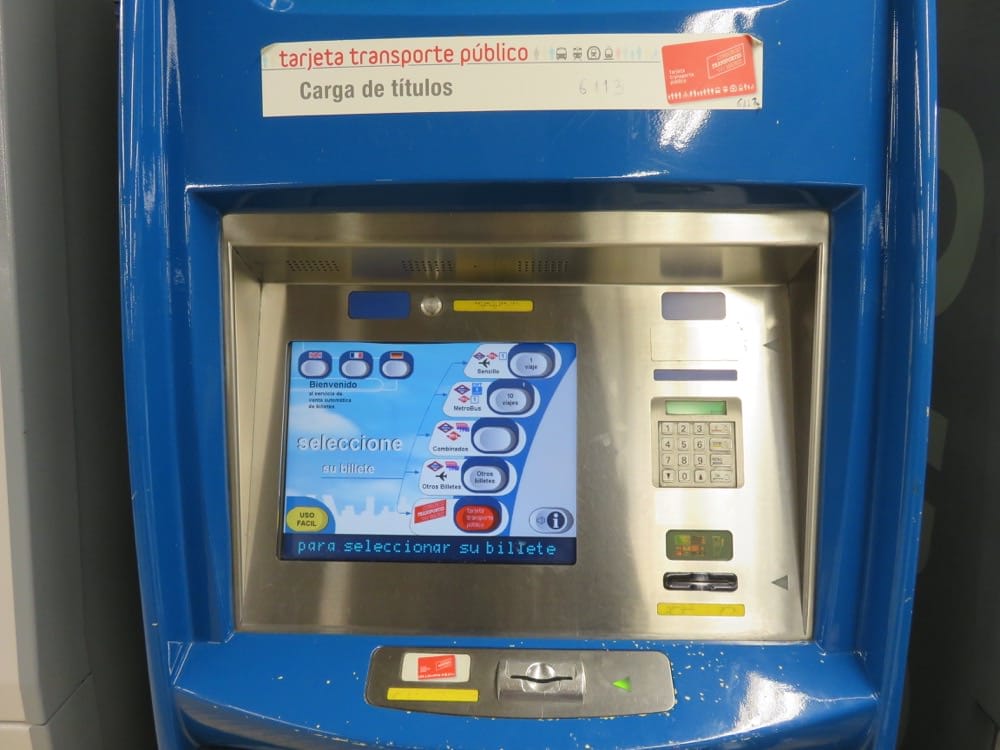 西班牙馬德里機場進市區 – 機場巴士(新地鐵T10 Multi卡可重複使用加值