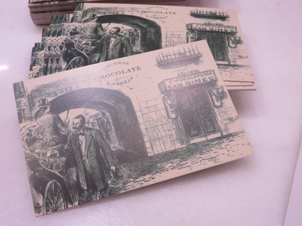 馬德里甜點 西班牙炸油條San Ginés Chocolatería正點