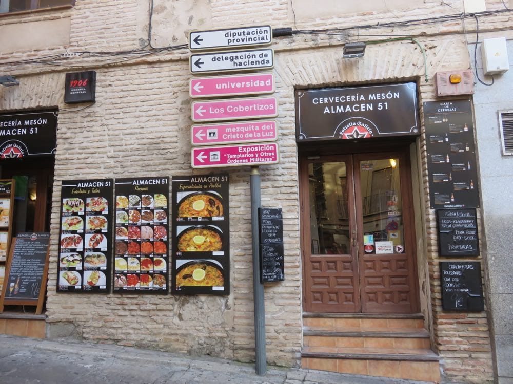 西班牙托雷多Almacen 51悠哉享受西班牙家常菜餚