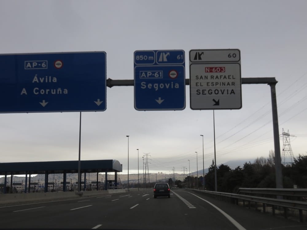 馬德里開到塞哥維亞走高速公路好貴啊 - 第5張圖 馬德里開到塞哥維亞走高速公路好貴啊