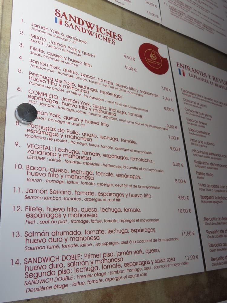 沙拉曼卡Meson Cervantes每日特餐第一道海鮮飯