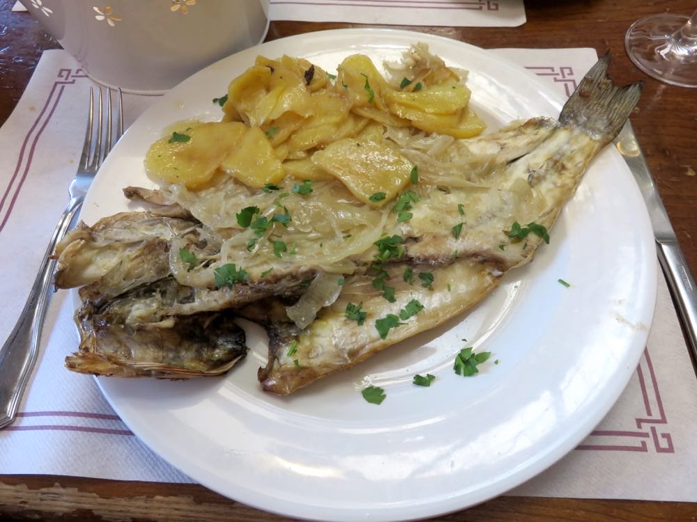 沙拉曼卡Meson Cervantes每日特餐第一道海鮮飯