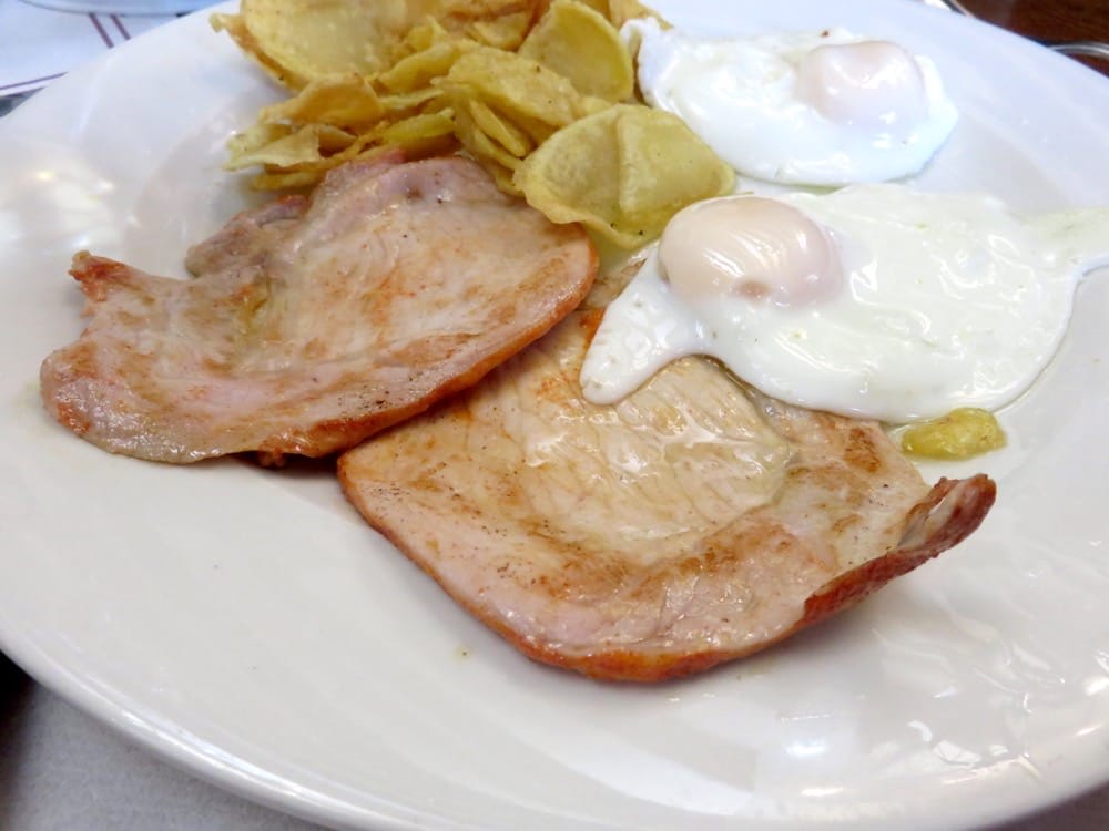 沙拉曼卡Meson Cervantes每日特餐第一道海鮮飯