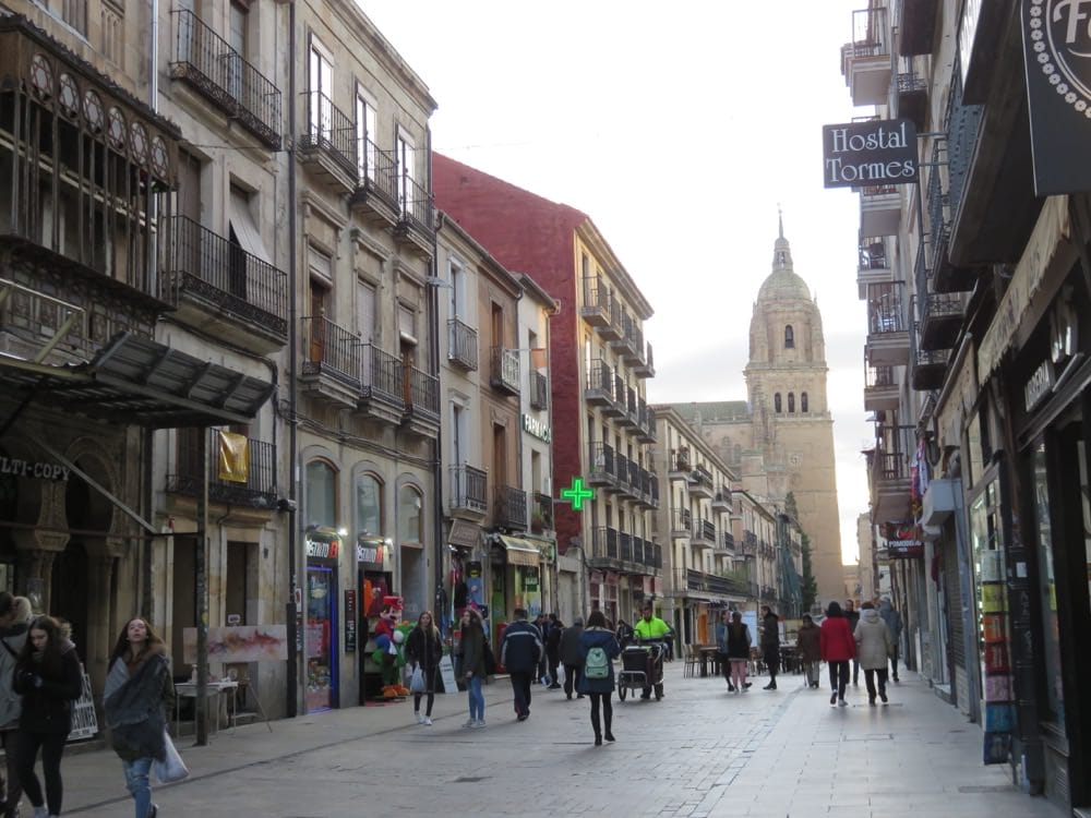 西班牙薩拉曼卡最大主廣場與古老大學