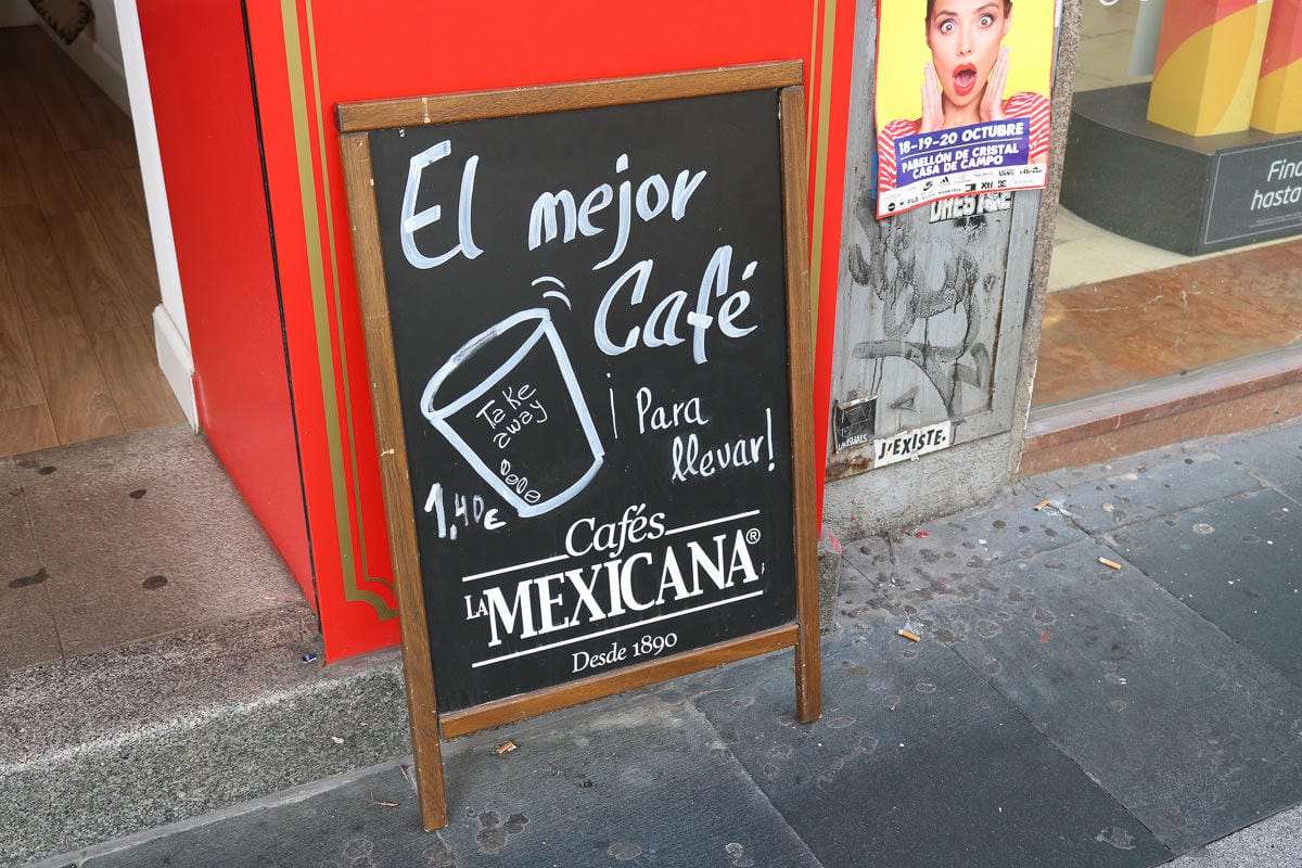 西班牙馬德里買咖啡Cafés la Mexicana推薦咖啡豆