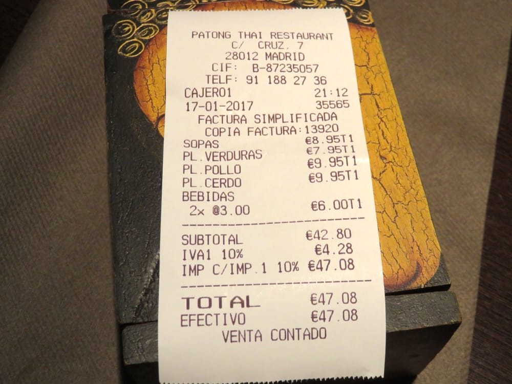 馬德里泰國菜Patong Thai的泰美味超狂