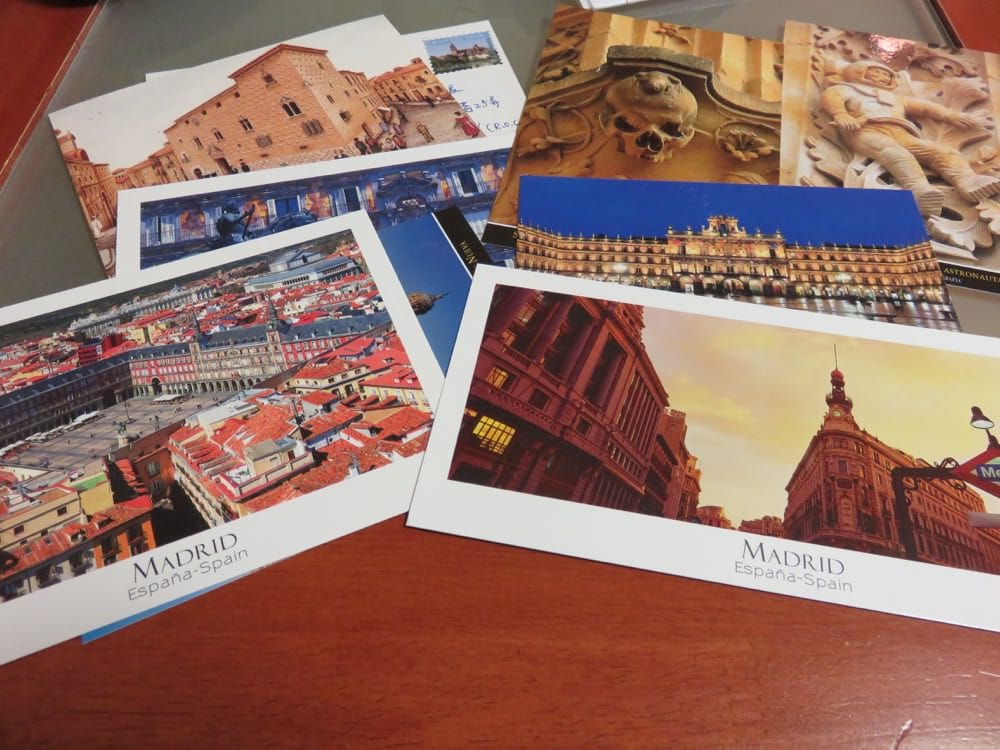 西班牙明信片郵資與寄送，薩拉曼卡漫步閒談