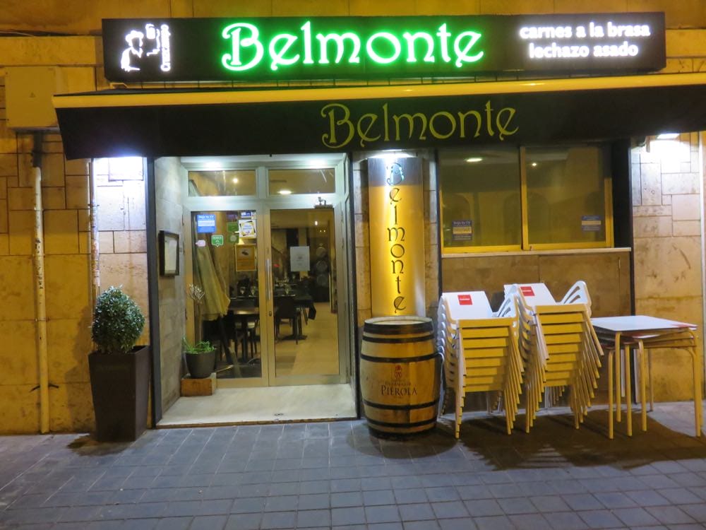 瓦倫西亞西班牙在地料理Belmonte餐廳