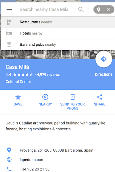如何透過谷歌地圖GoogleMap找餐廳吃美食