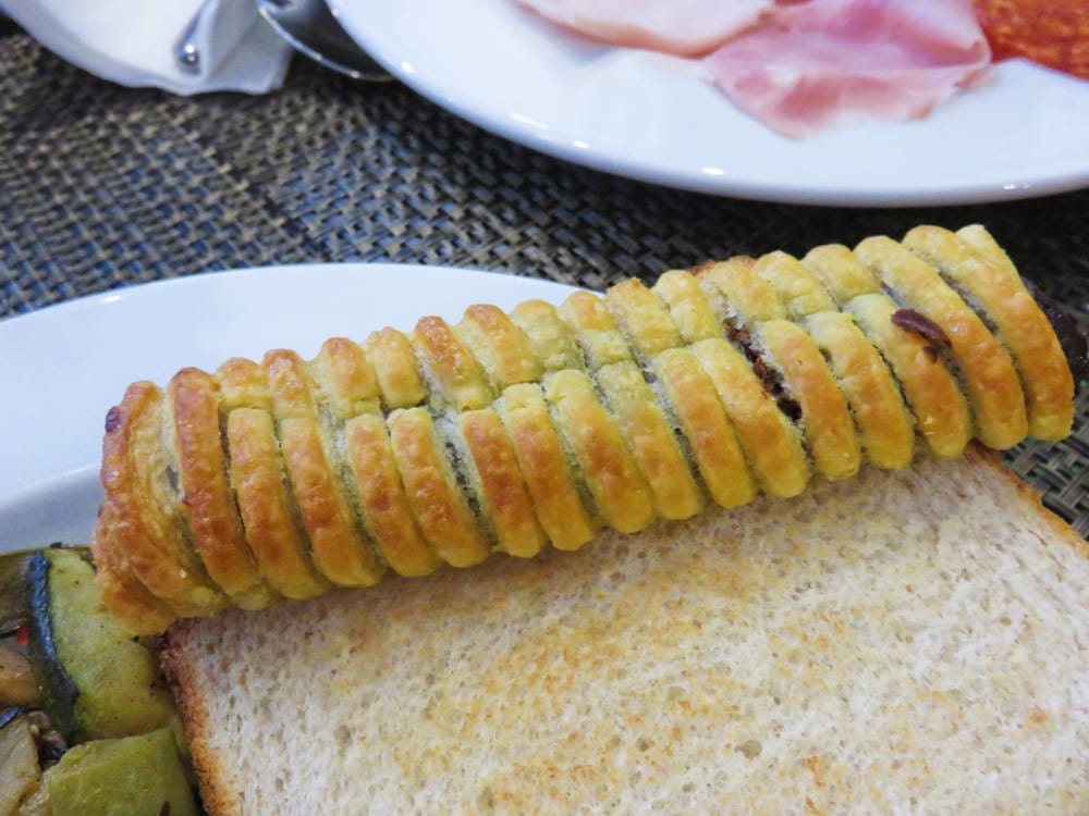 巴塞隆納飯店 喜來登西班牙常見早餐都濃縮在自助餐裡