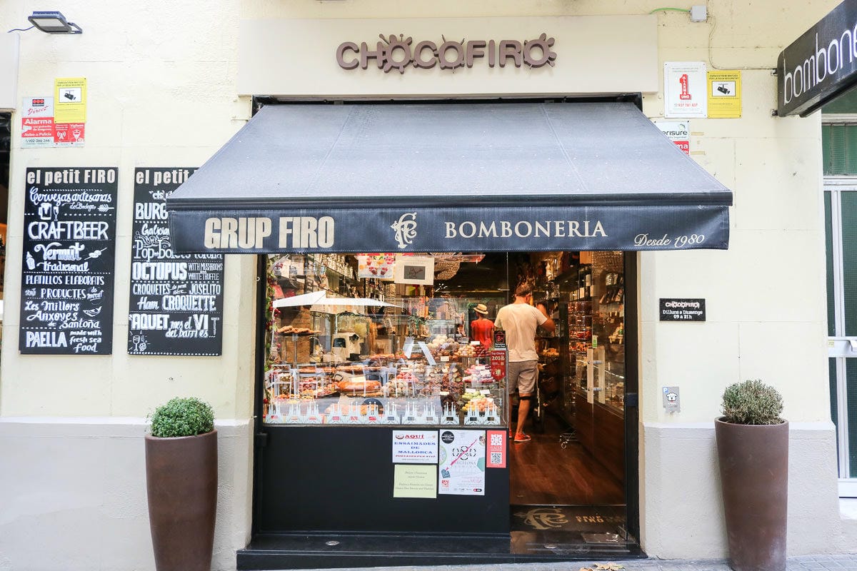 聖十字聖保羅醫院巴塞隆納Chocofiro百年招牌手工巧克力