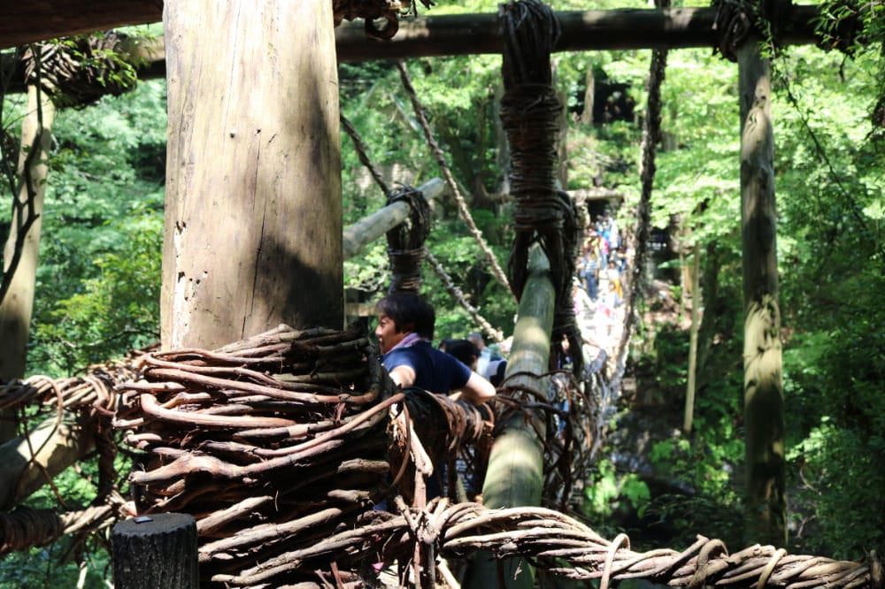 四國景點 德島祖谷秘境蔓橋抖抖與琵琶瀑布