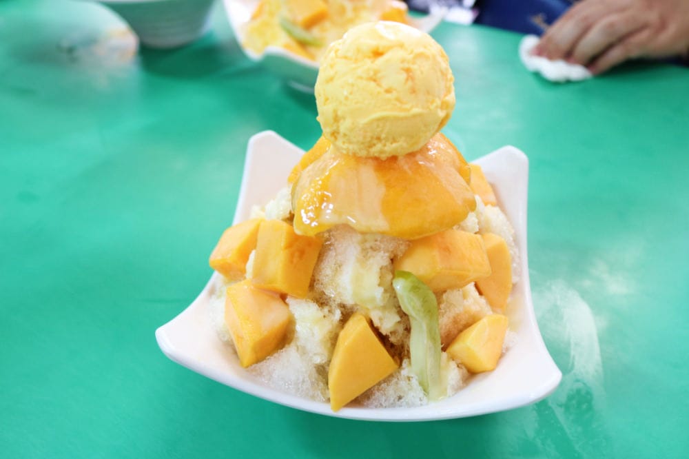 台南玉井阿月芒果冰 夏天不吃冰就全身難受啊