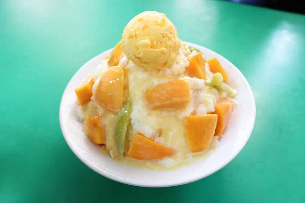 台南玉井阿月芒果冰 夏天不吃冰就全身難受啊