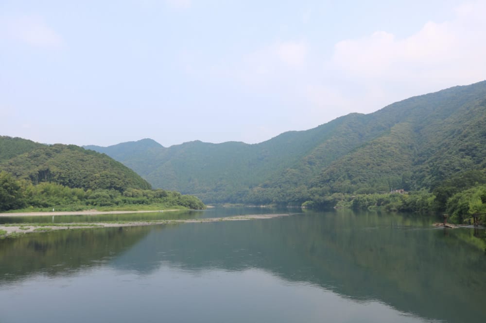 四國景點 四萬十川佐田沈下橋 岩間沈下橋