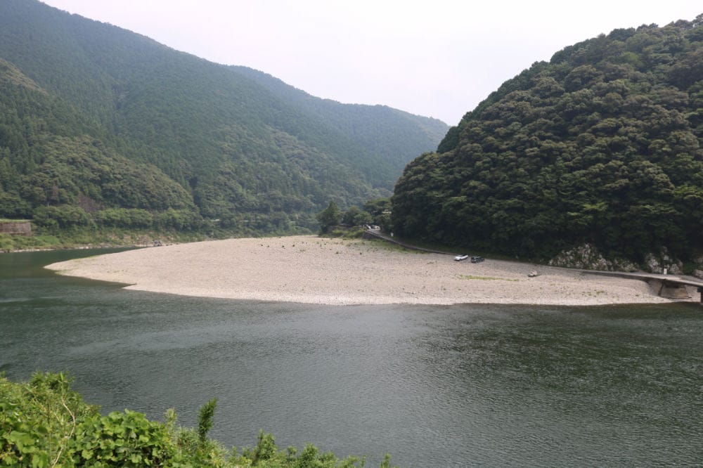 四國景點 四萬十川佐田沈下橋 岩間沈下橋