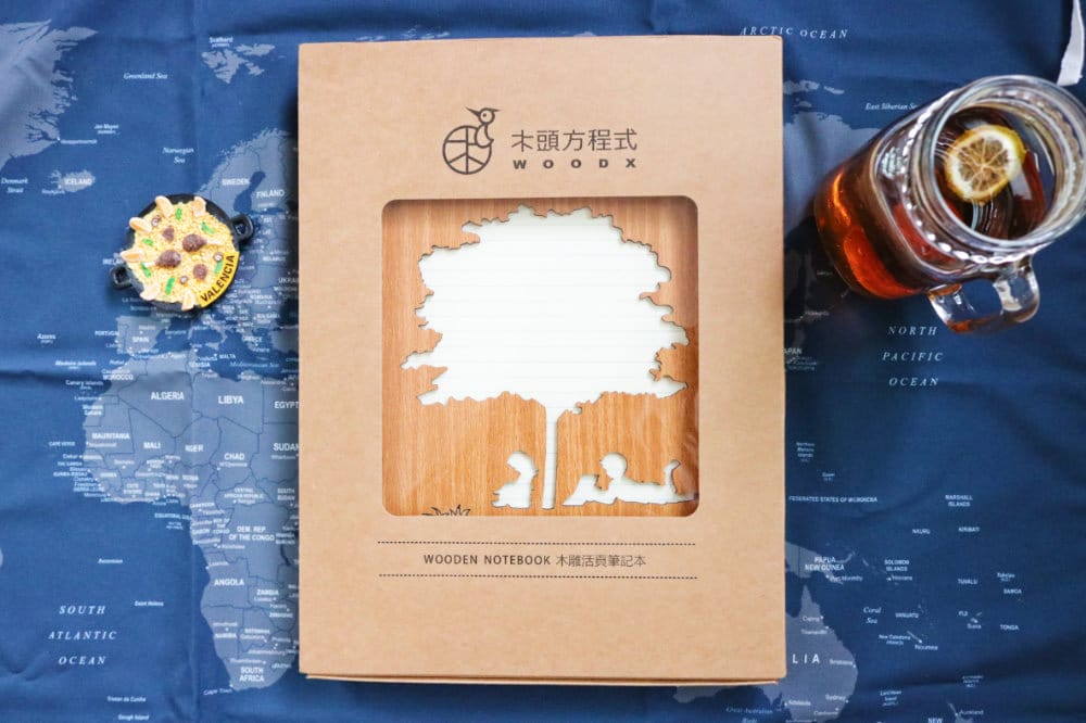 woodx 木頭方程式 | 送禮首選 獨一無二木雕筆記本