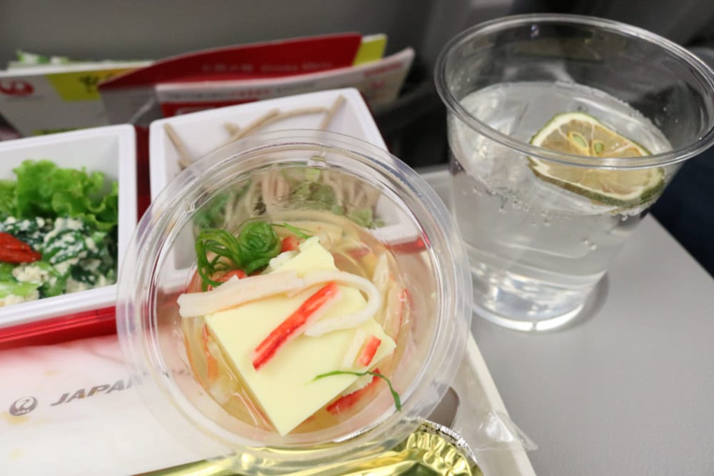 日本航空飛機餐真的有冰淇淋之小孩是最大贏家