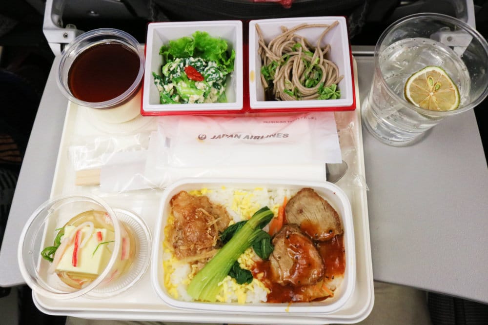 日本航空飛機餐真的有冰淇淋之小孩是最大贏家