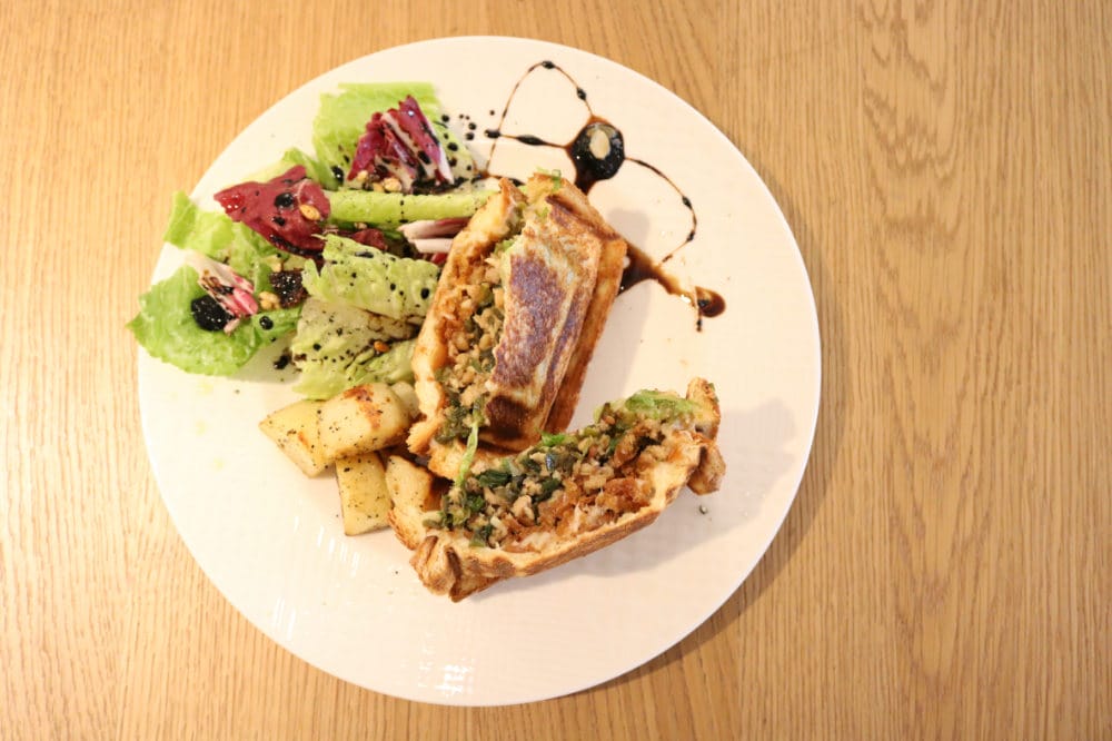 內湖下午茶 兔兔日子Tus Day爆餡熱壓吐司鬆餅完勝(有外燴