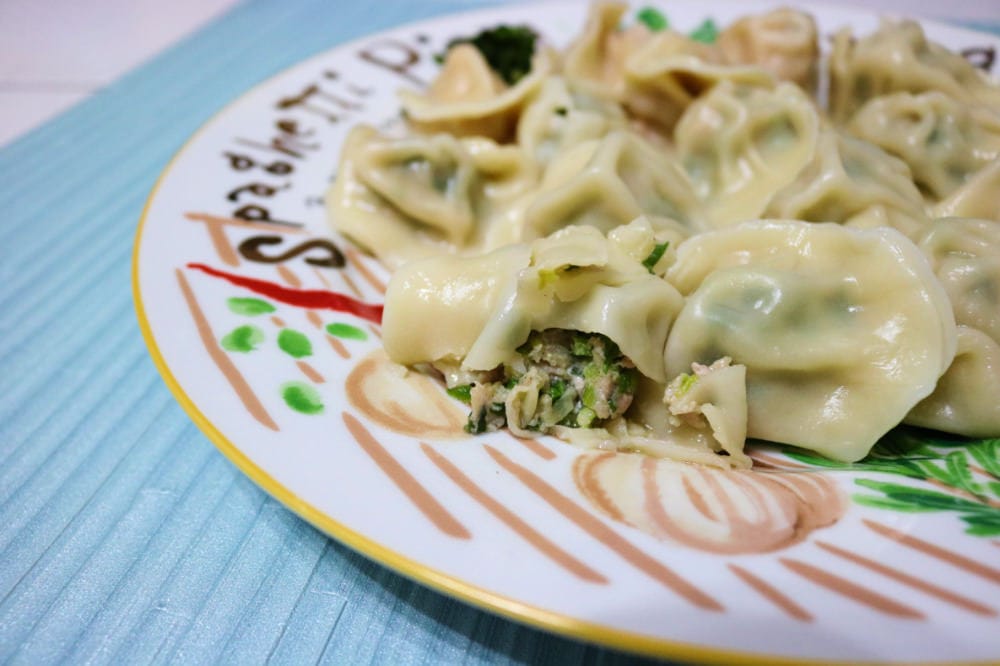 內湖水餃 東湖山河麵館水餃料多平價又耐吃