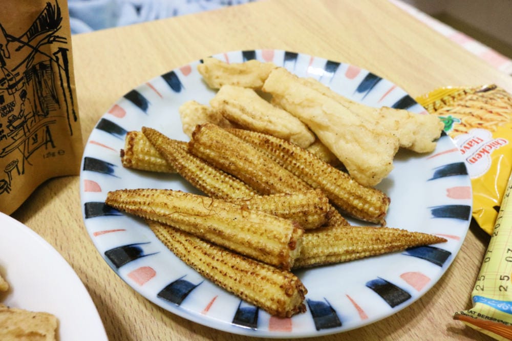 中原街7-11對面台灣鹹酥雞大王宵夜鹽酥雞炸魷魚夭壽好吃