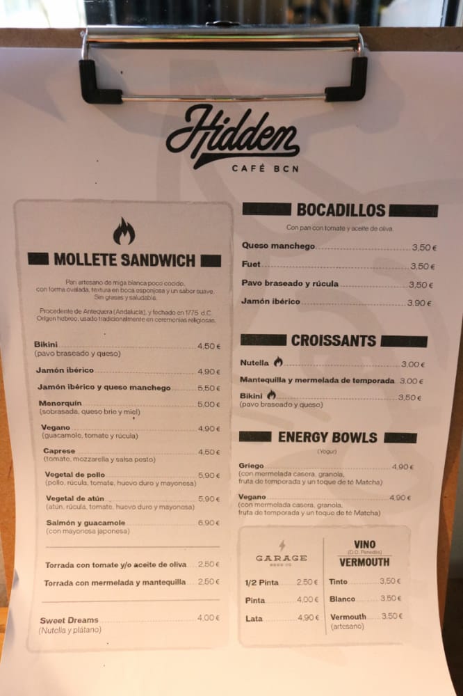 巴塞隆納早餐 Hidden Cafe Barcelona咖啡專業服務親切 - 第6張圖 巴塞隆納早餐 Hidden Cafe Barcelona咖啡專業服務親切