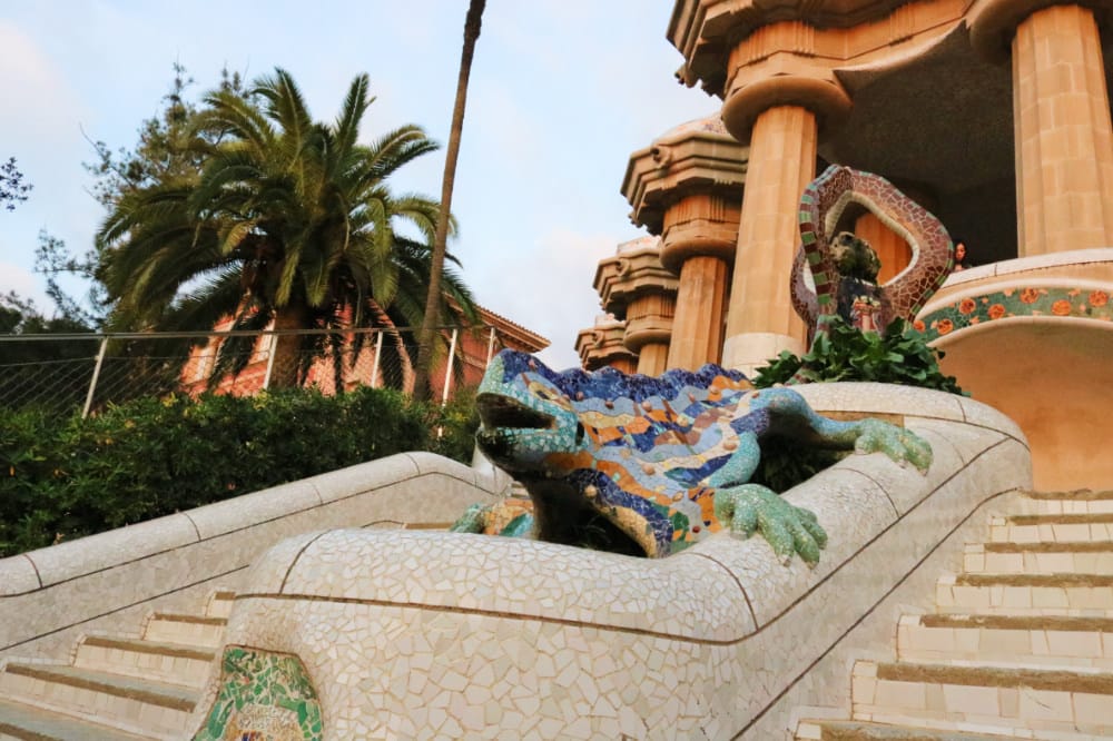 巴塞隆納奎爾公園,高第的糖果世界(附交通方式與接駁 - 第6張圖 巴塞隆納奎爾公園,高第的糖果世界(附交通方式與接駁