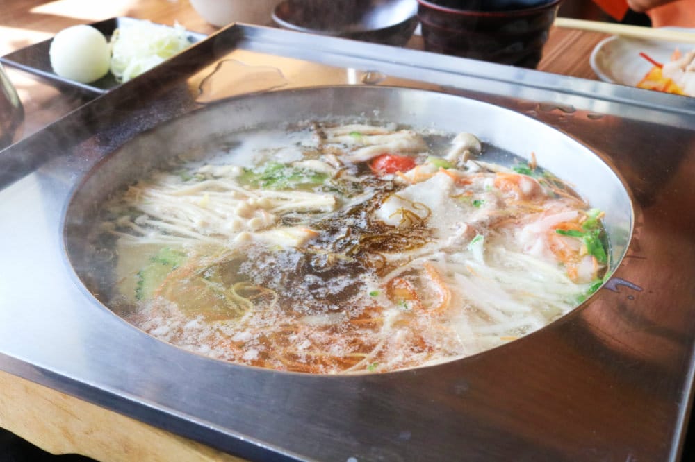 沖繩阿古豬專賣想吃鍋與炸豬排就在 我那霸豚肉店