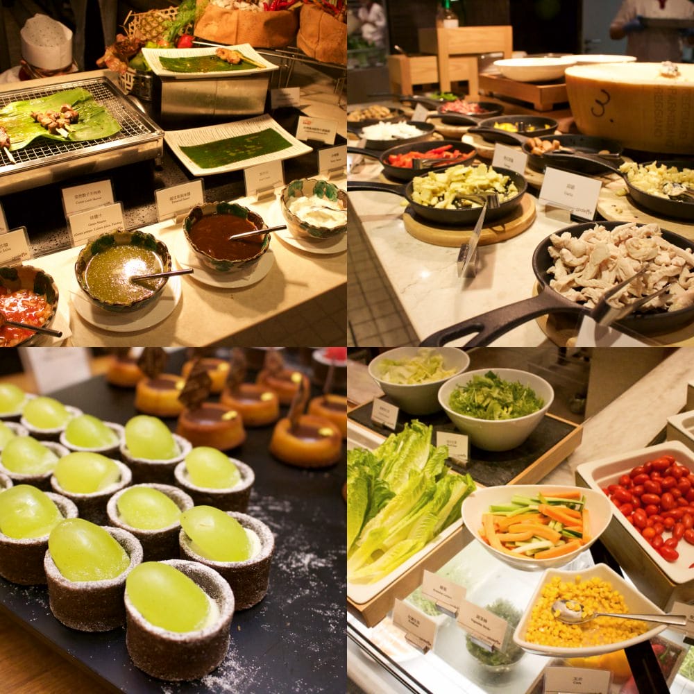 自助餐吃到飽台北美福飯店 彩匯buffet海陸通吃