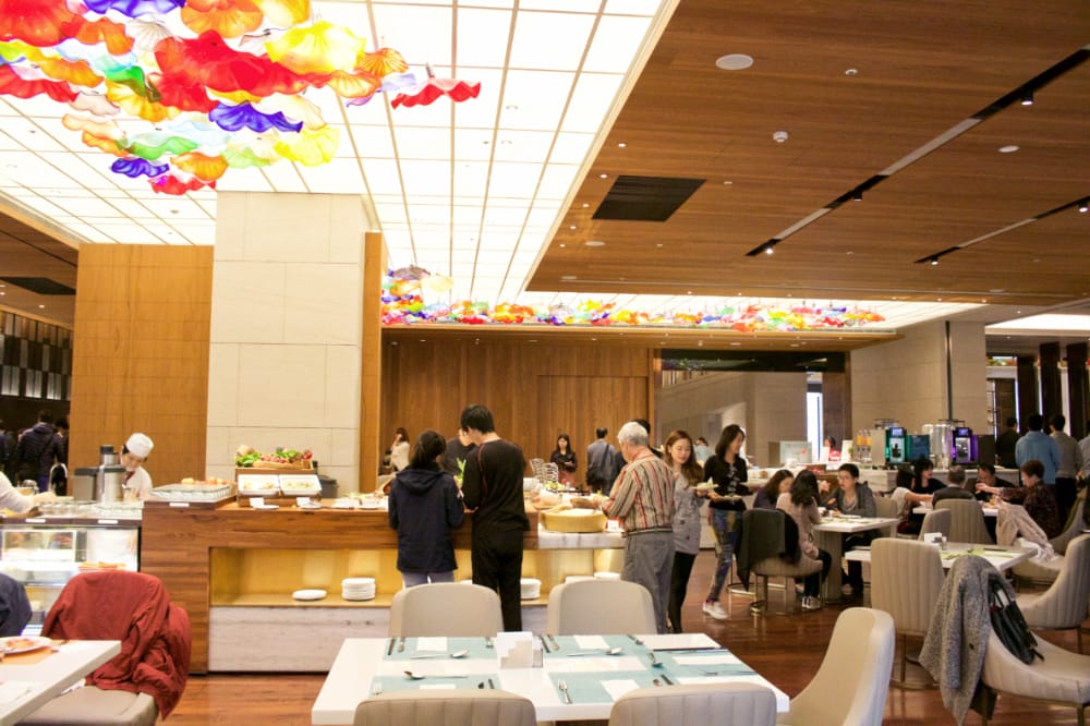 自助餐吃到飽台北美福飯店 彩匯buffet海陸通吃