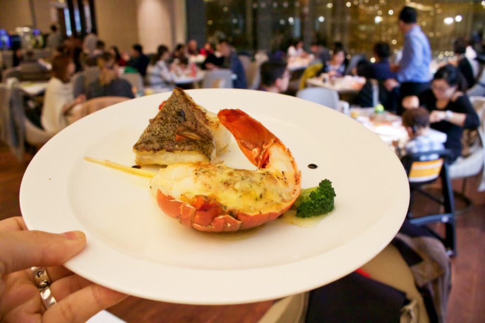 自助餐吃到飽台北美福飯店 彩匯buffet海陸通吃