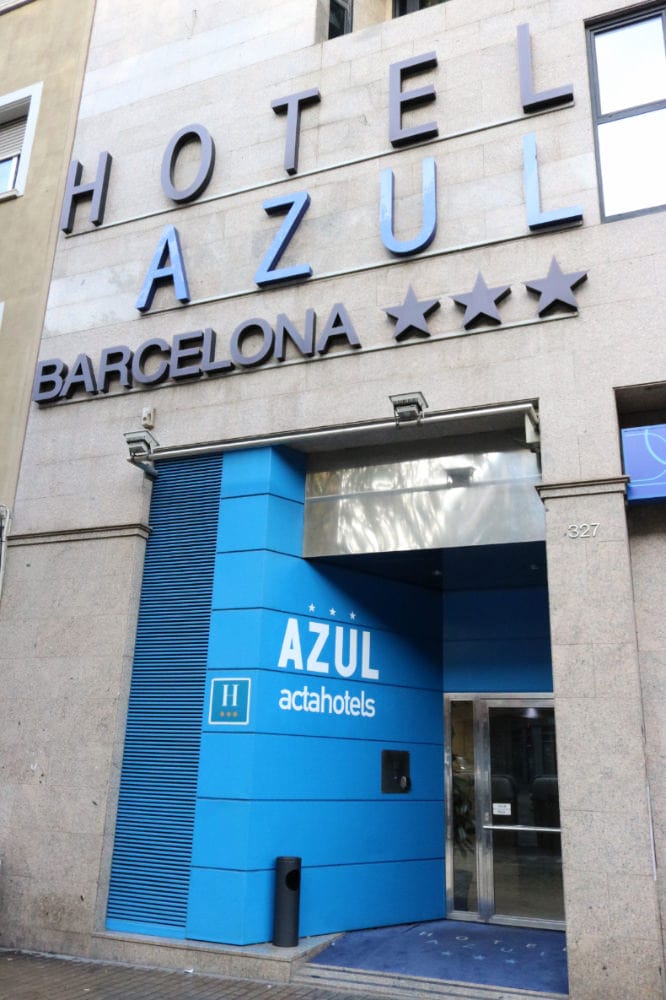 巴塞隆納三星旅館公寓 Hotel Azul 鄰西班牙廣場魔幻噴泉 - 第2張圖 巴塞隆納三星旅館公寓 Hotel Azul 鄰西班牙廣場魔幻噴泉